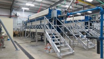 M.W. Watermark - Lime Softening - Filter Press