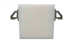 back up / blanking filter plate