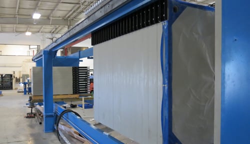 overhead filter press - filter plate handles - 1