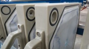 L-R; Tail plate, ported #3 plate, #1 plate.