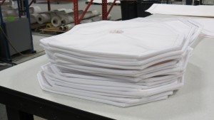 M.W. Watermark Filter Press Materials of Construction: CGR Filter Cloths