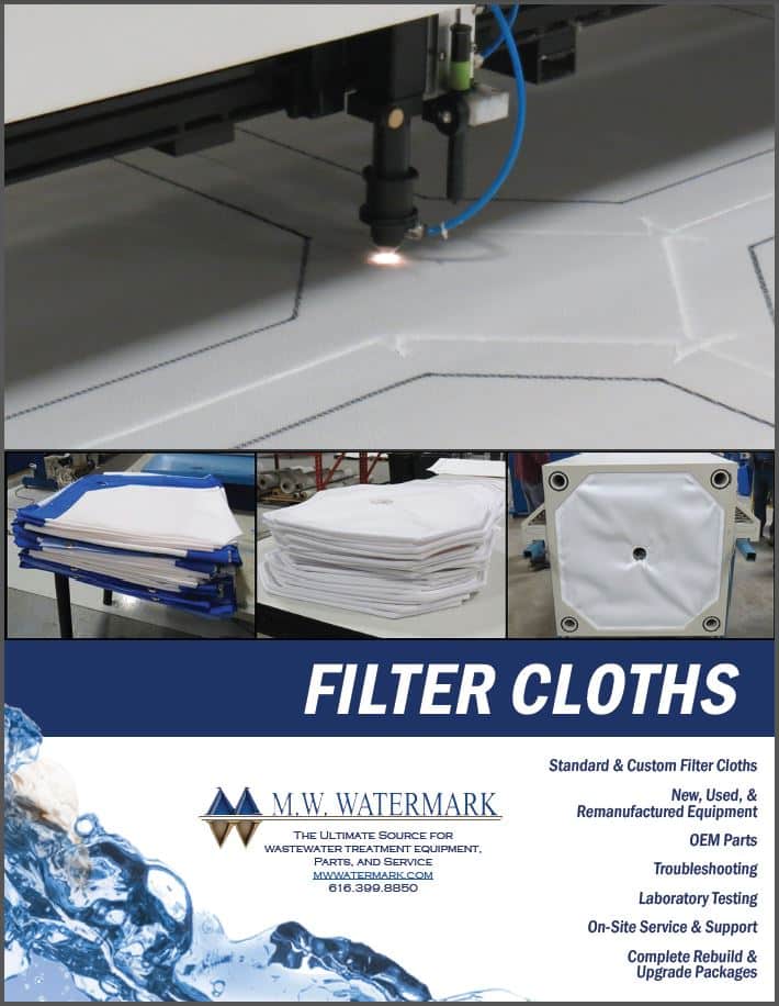 M.W. Watermark - Filter Cloths Product Guide