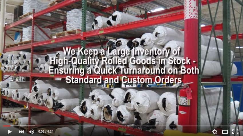 Video: M.W. Watermark Filter Cloth Manufacturing Process