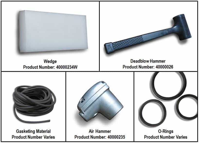 M.W. Watermark's Specialized Tools Make Gasketing Installation Easy