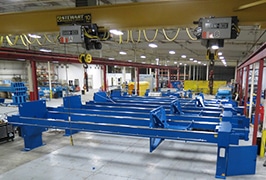 M.W. Watermark Industrial Filtration Equipment; In-House Welding and Fabrication; filter press assembly