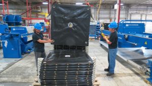 M.W. Watermark manufactures and installs filter press cloths in our facility in Holland, Michigan.
