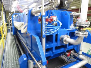 M.W. Watermark Trailer Mounted Filter Press Built for Produced Water Recovery