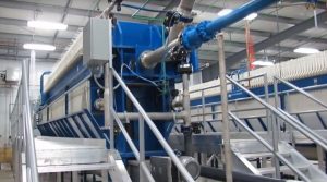 M.W. Watermark Lime Dewatering Filter Press