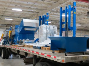 M.W. Watermark Continuous Sludge Dryers and Cake Hopper Lift Assemblies - Shipping