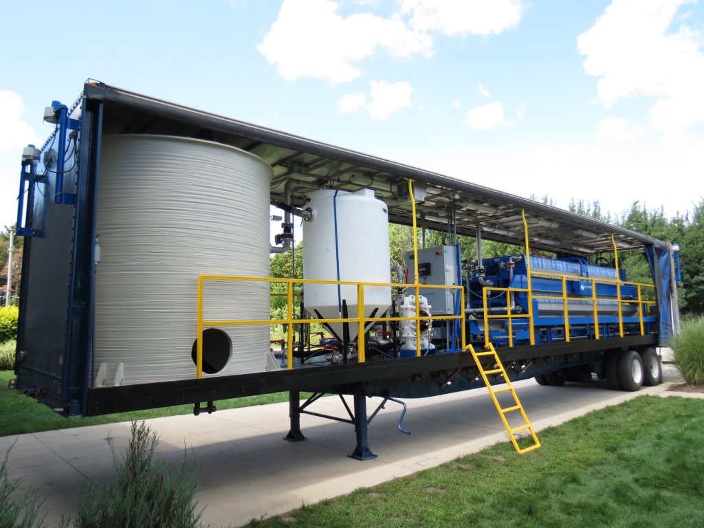 M.W. Watermark 1200mm Trailer-Mounted Filter Press - Built for Produced Water Recovery