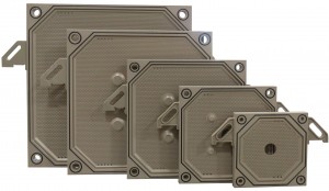 M.W. Watermark CGR Filter Press Plates; Recessed Chamber Filter Plates; Gasketed Filter Plates