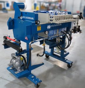 M.W. Watermark Membrane Squeeze Pilot Filter Press