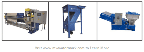 M.W. Watermark Sludge Dewatering and Management Techniques