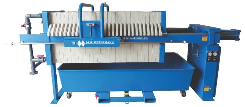 M.W. Watermark 800mm Filter Press and Self-Dumping Cake Hopper - Materials of Construction: Types of Coatings - Pratt & Lambert® Polyamide Epoxy