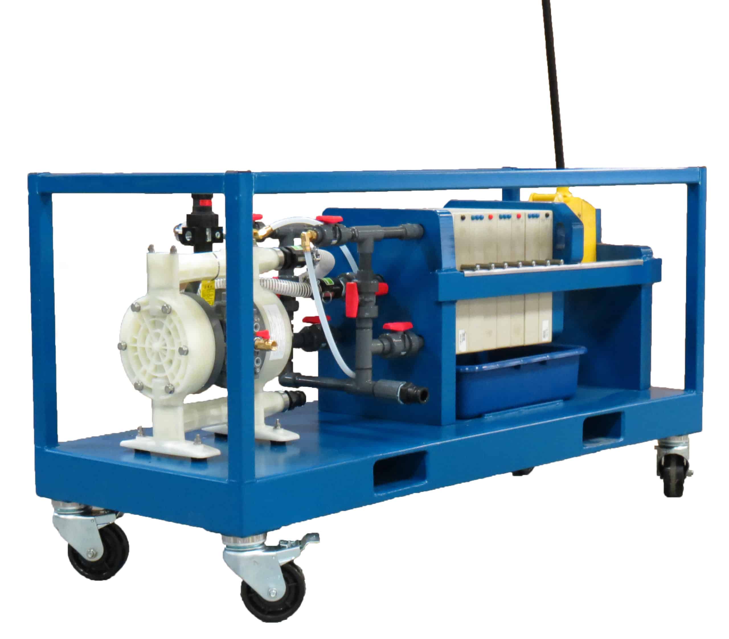 M.W. Watermark 320mm Portable Pilot Filter Press; Small Filter Press