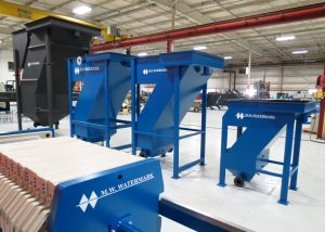 M.W. Watermark Filter Presses and Inclined Plate Clarifiers for Stone Fabrication Wastewater Treatment