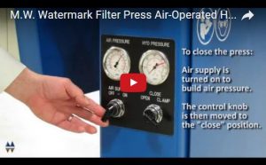 Air Operated Hydraulic Filter Press Overview Video