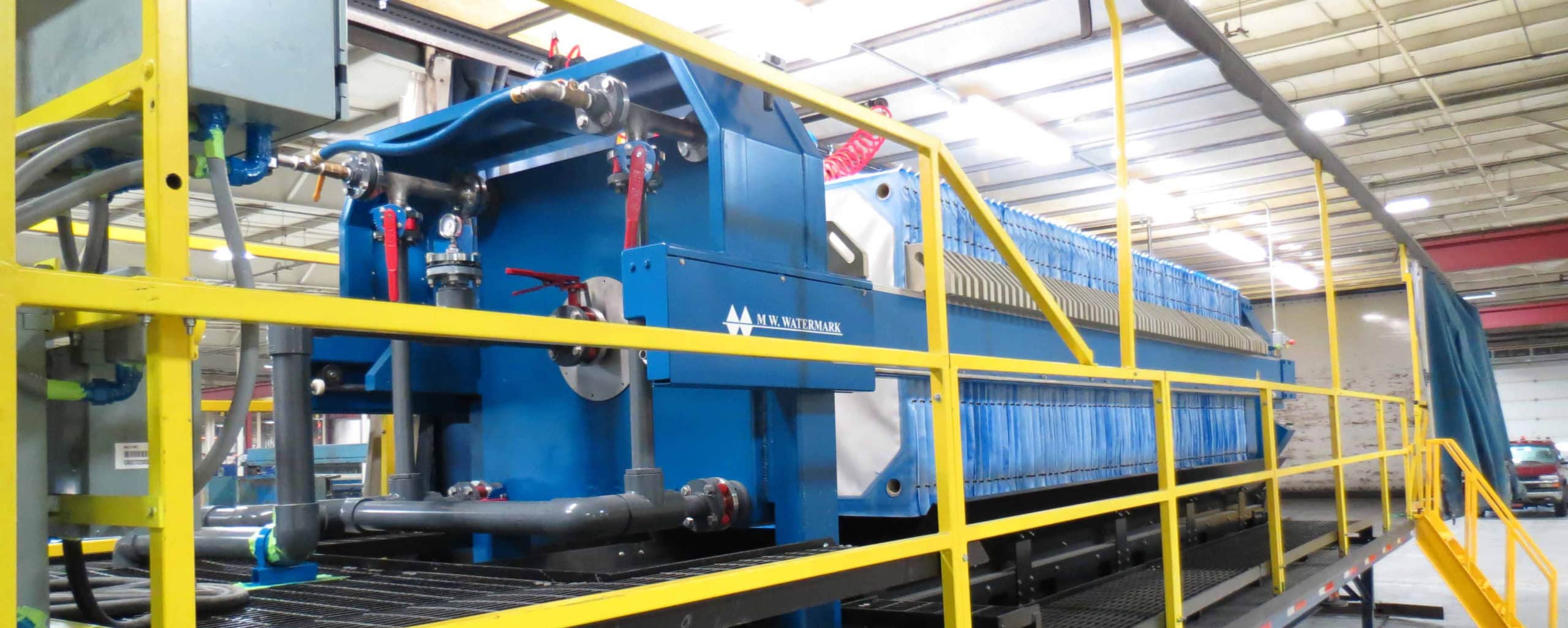 1200mm Trailer-Mounted Filter Press - Utilized for an Electrolyte Processing Mining Application