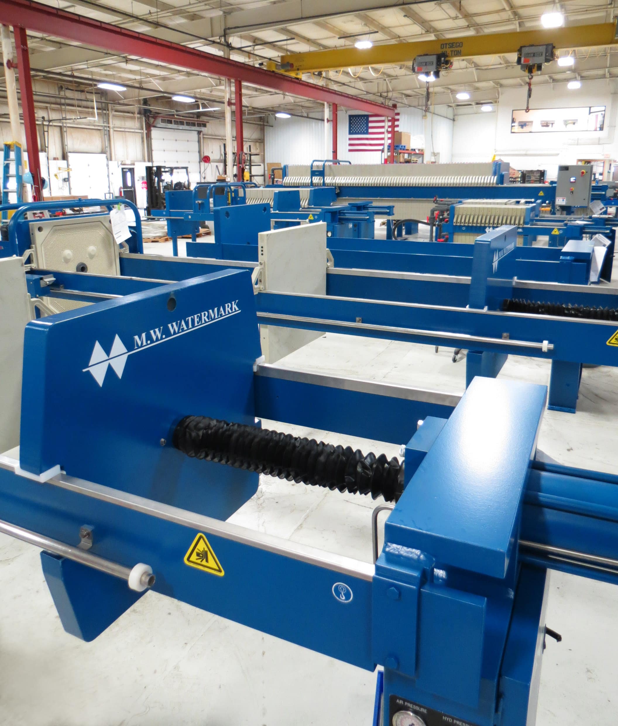 M.W. Watermark is a leading filter press manufacturer in the United States
