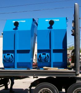 M.W. Watermark Low Profile Clarifiers on Truck