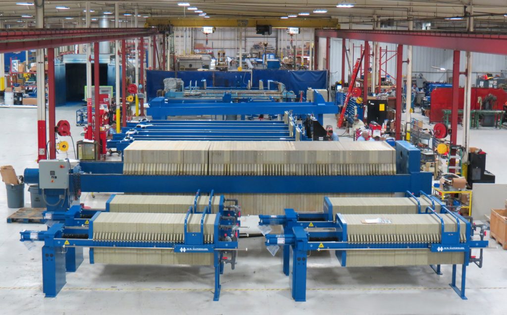 M.W. Watermark manufactures and rebuilds filter presses utilized in the process of flue gas desulfurization wastewater treatment; coal wastewater treatment; fgd wastewater treatment system; fgd sludge