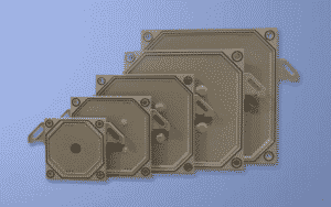 M.W. Watermark Filter Press Plates