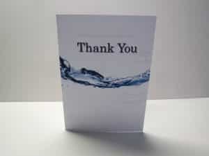 M.W. Watermark Filter Presses - Made with Pride In the U.S.A. - Customer Thank You Card