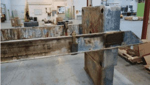 Filter Press Sidebar Corrosion - Signs of Wear in Wastewater Treatment Equipment