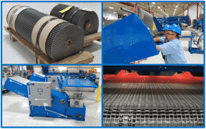 M.W. Watermark Continuous Sludge Dryer Conveyor Belts