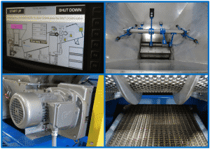 M.W. Watermark Continuous Sludge Dryer Features