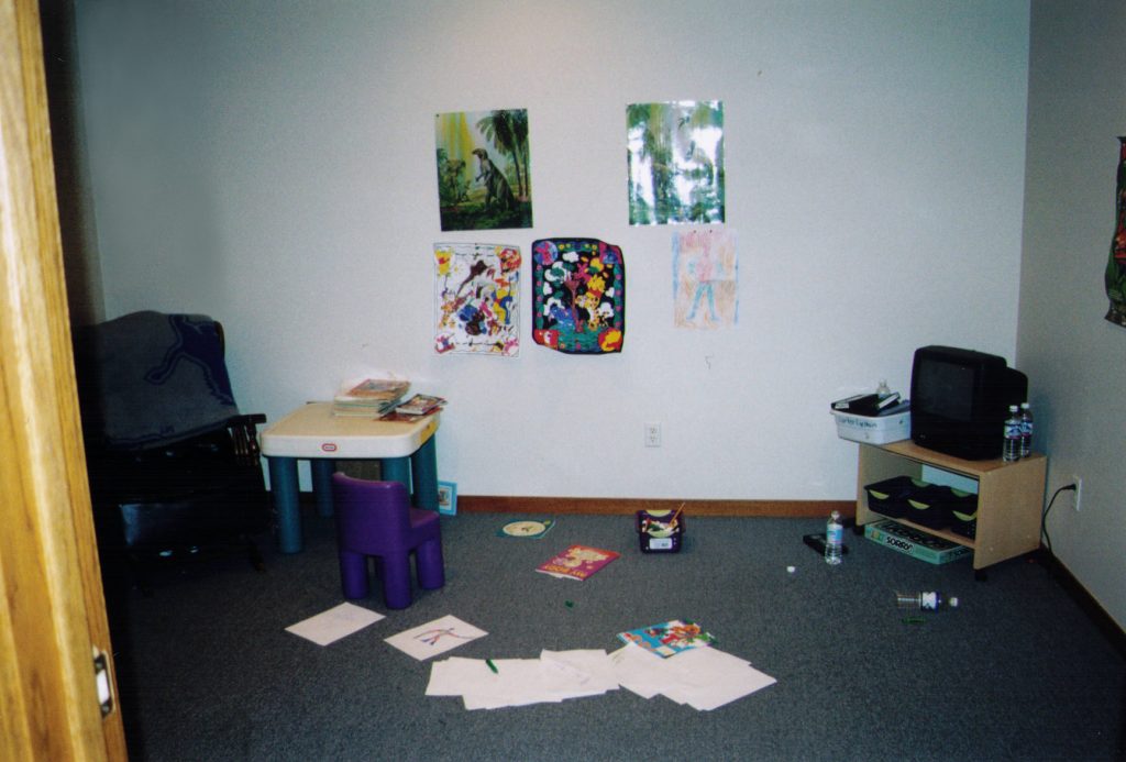 It was important to make sure our offices were "kid-friendly" when we were first getting started...