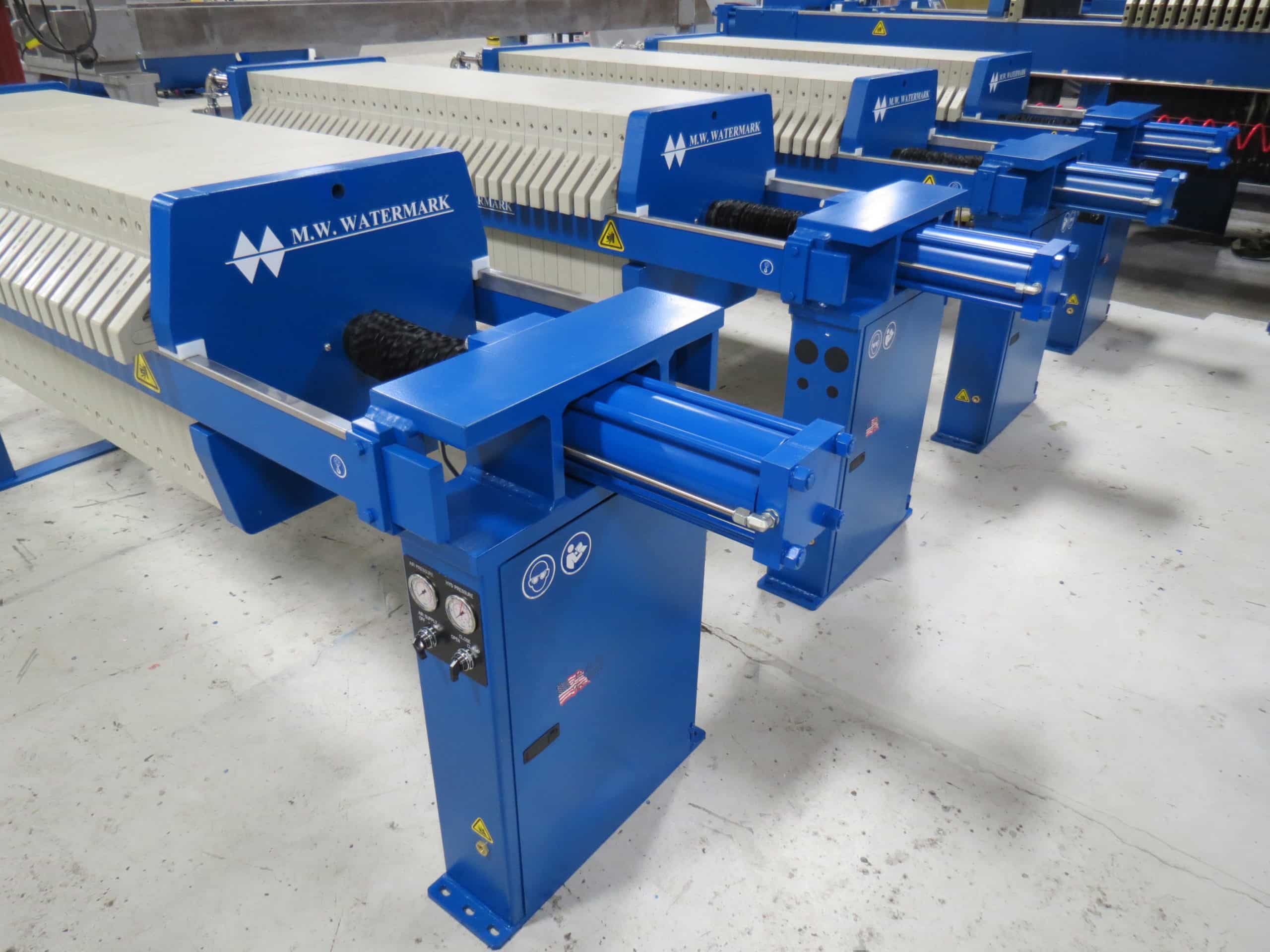 M.W. Watermark 630mm filter presses