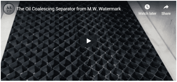 M.W. Watermark Oil Coalescing Separator (OCS) Video