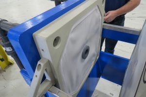 M.W. Watermark Filter Press Head Filter Plate and Head Filter Cloth