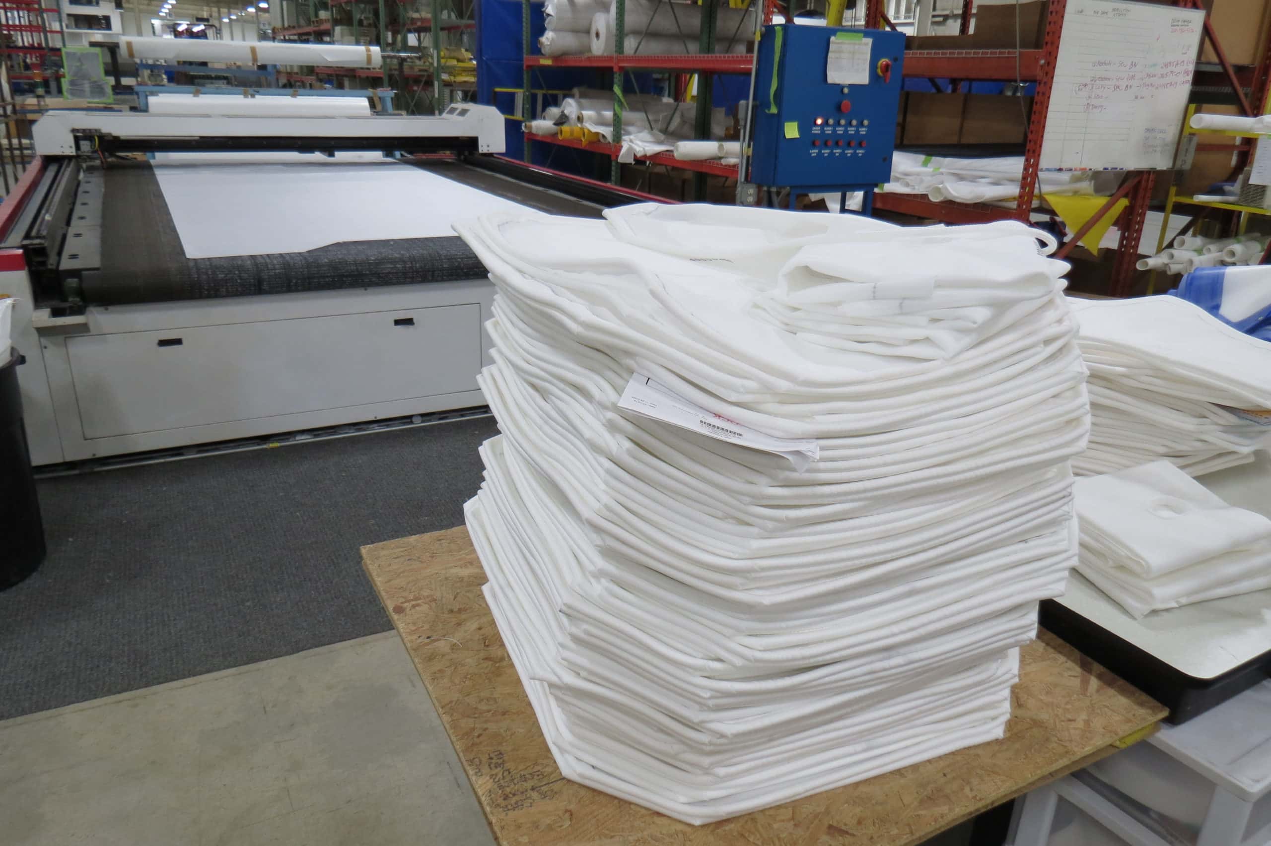 M.W. Watermark CGR Filter Cloths Ready to Install in Gasketed Filter Plates; pp cloth; pp cloth manufacturer; filter press cloth material