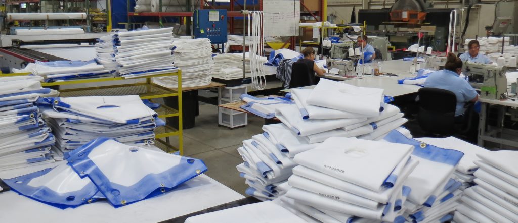 M.W. Watermark Manufactures Custom Filter Press Cloths In-House, Using Laser Cutting Tables with an Experienced Sewing Staff