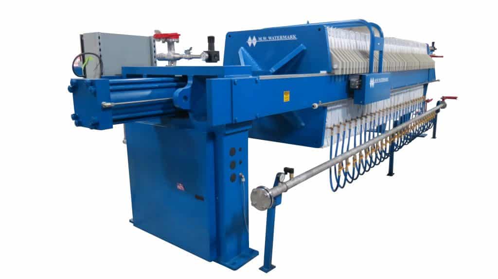 M.W. Watermark Membrane Squeeze (Diaphragm Squeeze) Filter Press