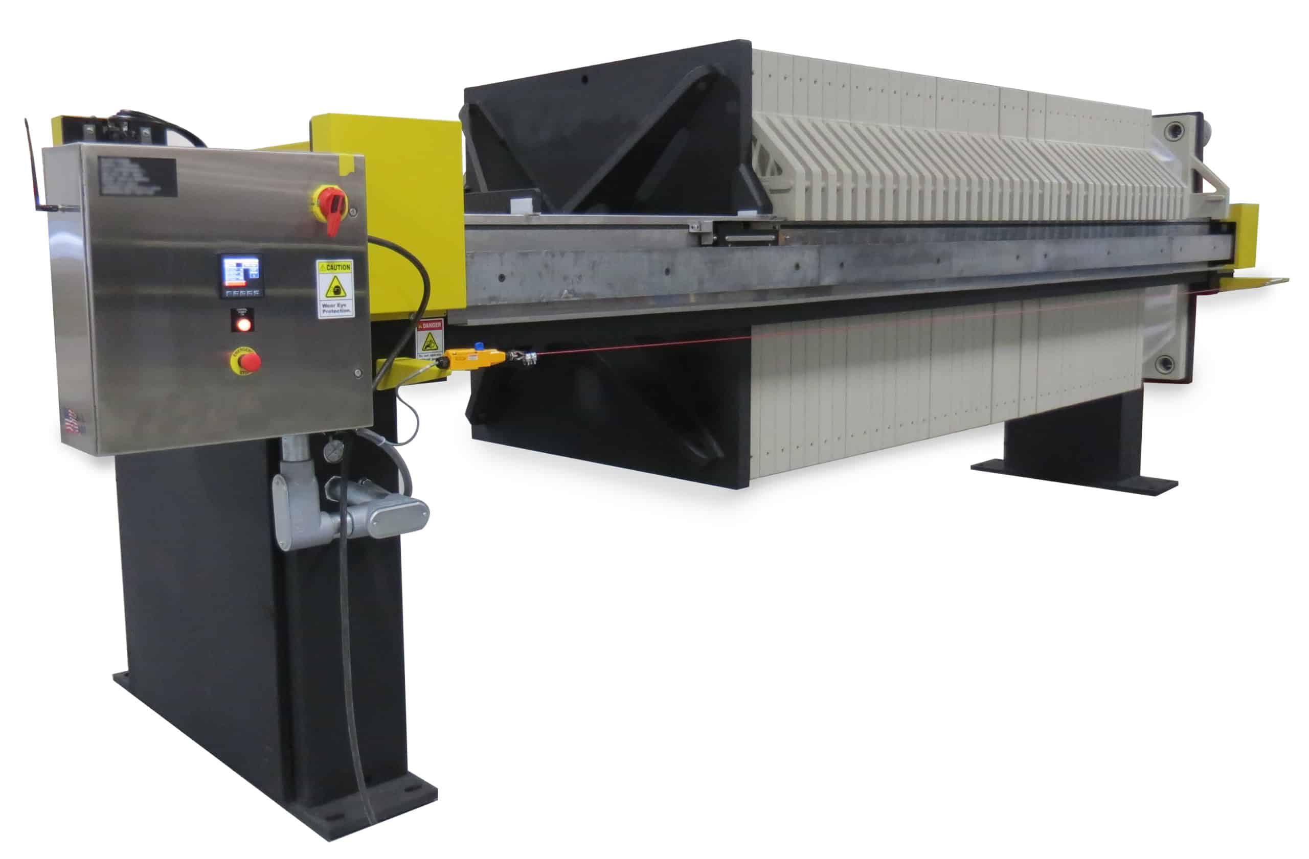 M.W. Watermark 1500mm Filter Press with Automatic Plate Shifter, Full Automation Control System and Enduroliner Coating