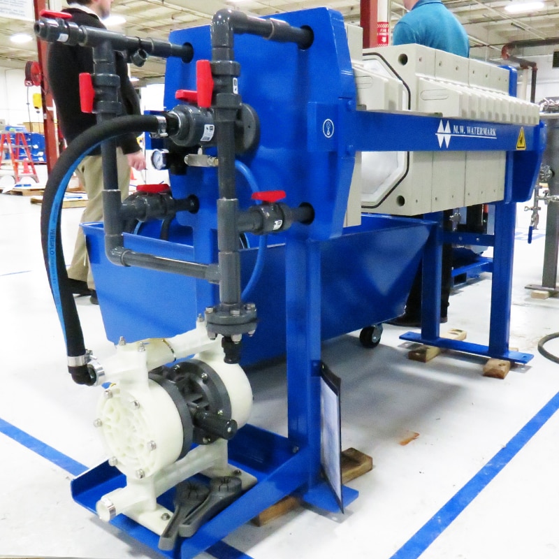 M.W. Watermark 470mm Filter Press