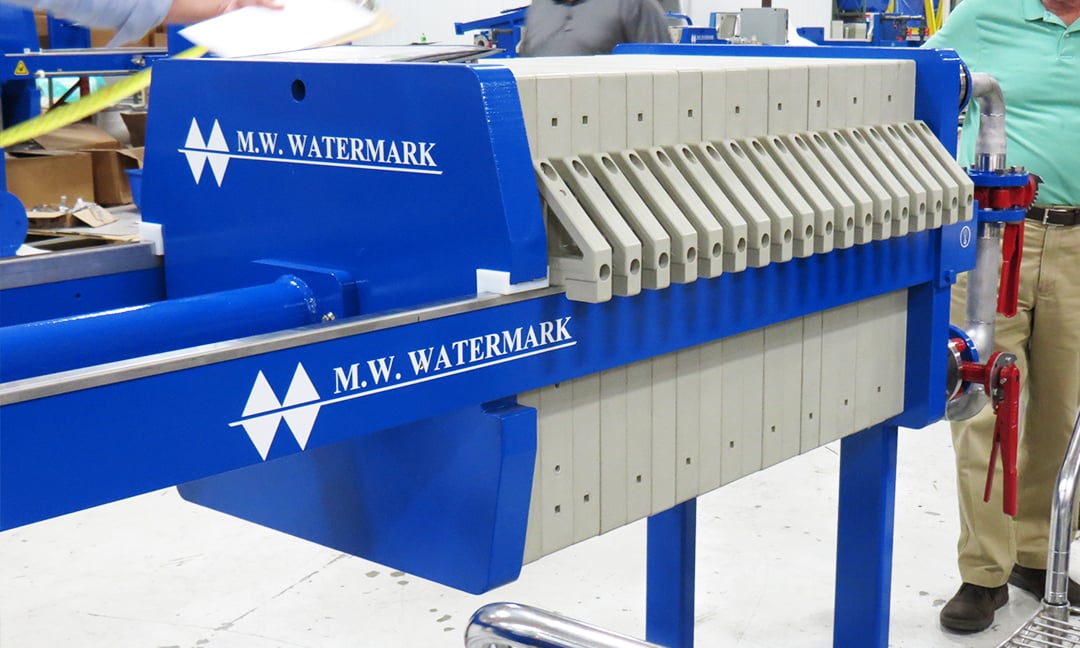 M.W. Watermark 630mm Filter Press